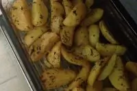 Картофель запеченный по-гречески