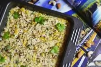 Капустная запеканка с курицей в духовке