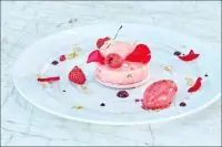 Чизкейк на розовой воде