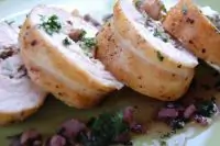 Куриные рулеты с грибами