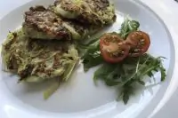 Кабачковые котлеты без муки