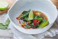 Огурцы с мятой