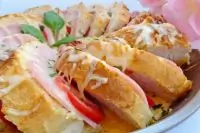 Запеченный бутербродный пирог