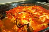 Запеканка из баклажанов с сыром