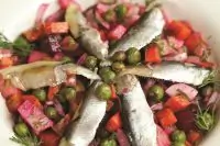 Винегрет с килькой