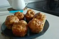 Сырные кексы на скорую руку