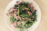 Второе из стручкового гороха