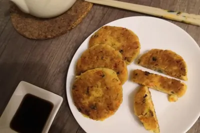 Котлеты из окары (по-корейски)