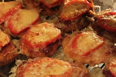 Котлеты из индейки с сыром