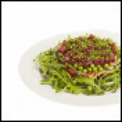 Винегрет с анчоусами и рукколой