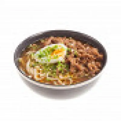 Рамен со свиным фаршем