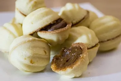 Орешки изумрудные со сгущенкой от Белочки