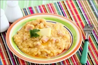 Гороховая каша в мультиварке