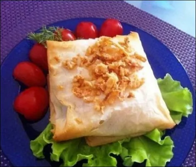 Пирог с треской