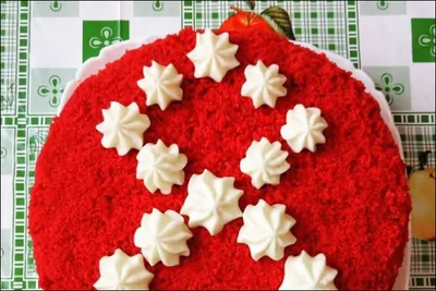 Торт «Красный бархат»