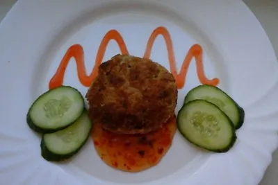 Мясные котлеты с окарой