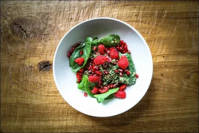 Табуле из полбы и киноа