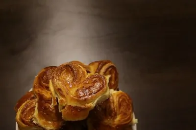 Дрожжевые булочки с сахаром