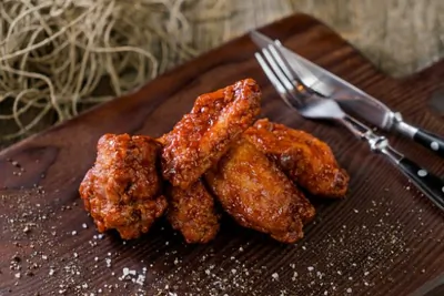 Куриные крылышки барбекю