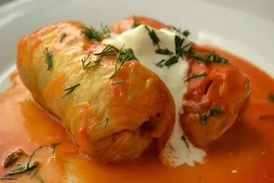 Голубцы с говядиной