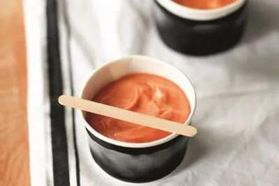 Томатное мороженое