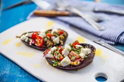 Баклажан с фетой