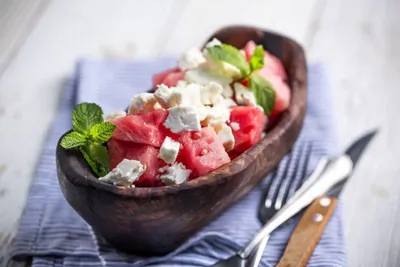 Арбуз с фетой