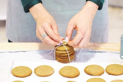 Печенье из тыквенной муки