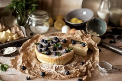 Японский хлопковый чизкейк