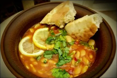 Фасоль по-турецки (Kuru Fasulye)