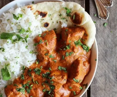 Острая курица в соусе карри