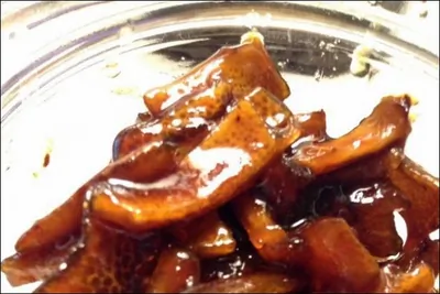 Цукаты из лимонной цедры на гречишном меду