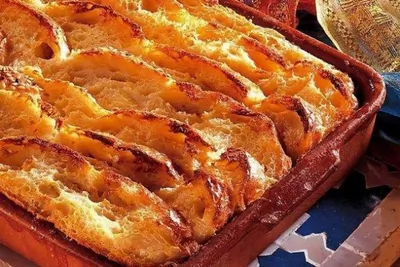 Сдобный пудинг с цукатами