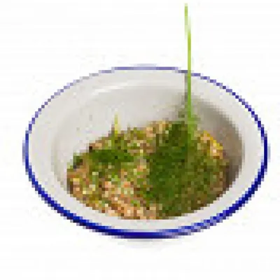 Ризотто из пророщенной пшеницы