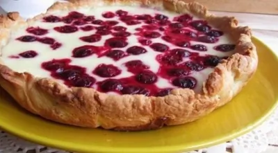 Пирог с вишней