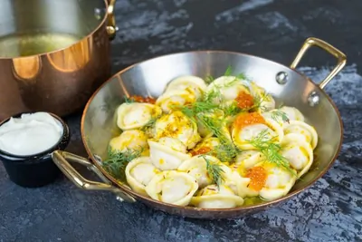 Пельмени с северной рыбой