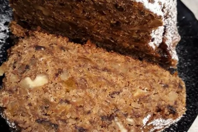 Рождественский кекс из сухофруктов