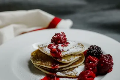 Оладьи на сметане