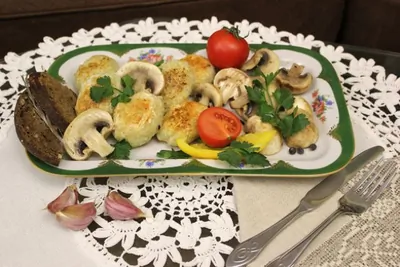 Постные капустные котлетки