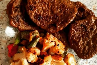 Печеночные оладьи без муки