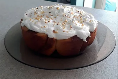 Датские булочки с корицей и заварным кремом