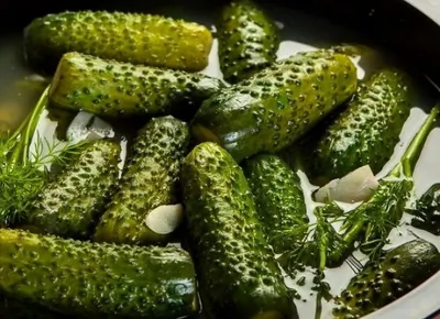 Малосольные корнишоны