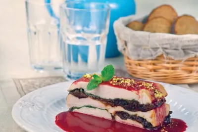 Мильфей из куриной грудки