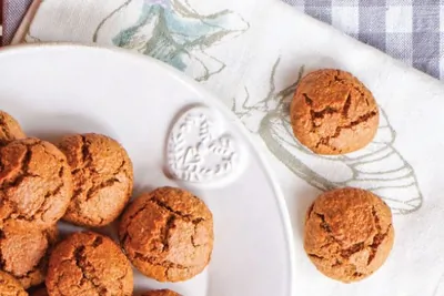 Гречневое печенье с имбирем и кокосовым маслом