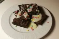 Брауни без яиц и растительного масла