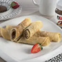 Толстые блины на дрожжах с Nutella®