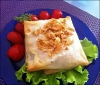 Пирог с треской