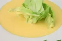 Суп-пюре из тыквы с латуком