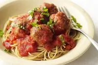 Паста с мясными шариками