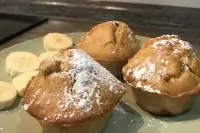 Маффины с бананами и медом